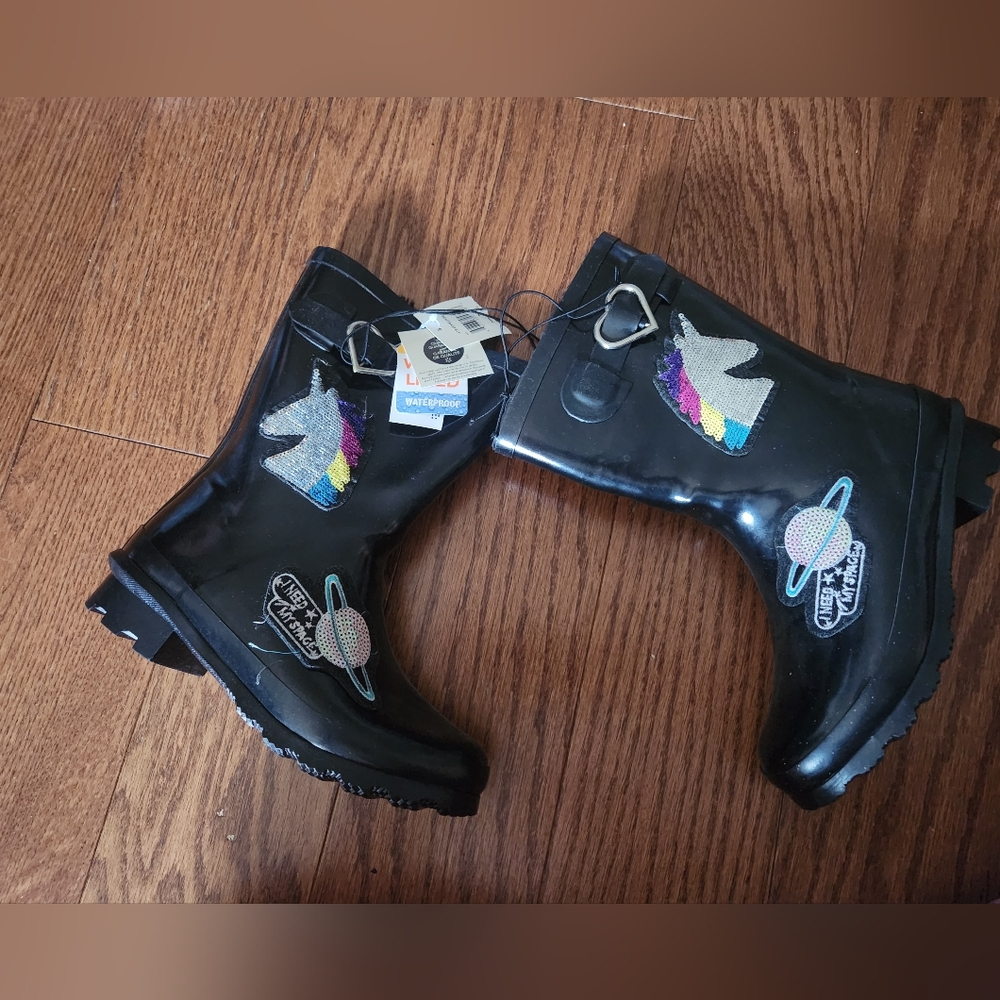 George girls rubber boots size 3
